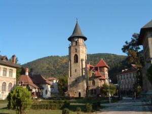 Torre del reloj en la Piatra Libertatii