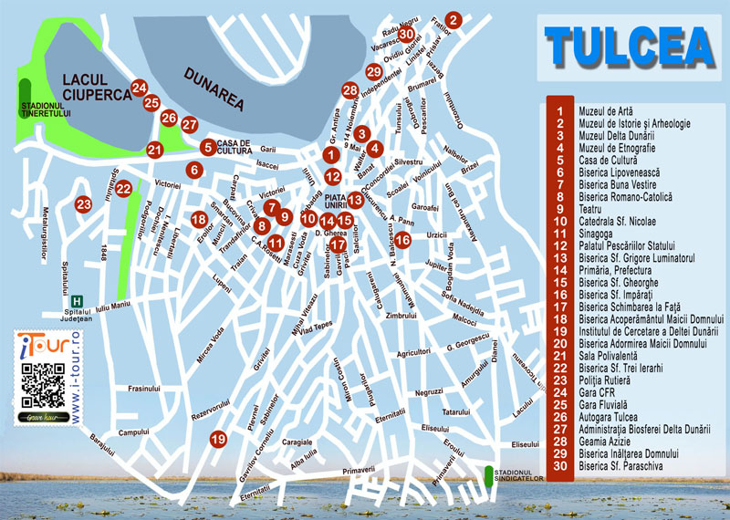 tulcea_mapa