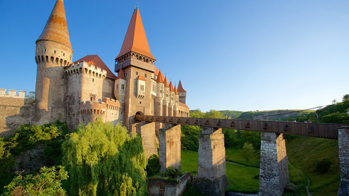 El castillo de Hunedoara