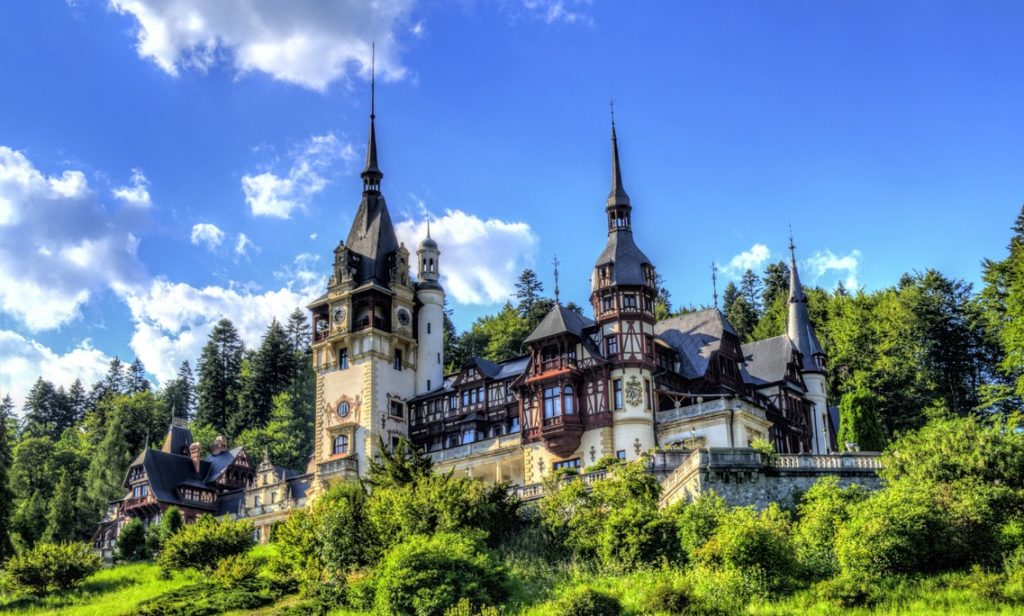 Castillo de Sinaia. Excursiones desde Bucarest