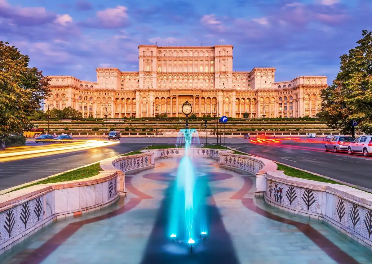 Visita al Palacio del Parlamento de Bucarest